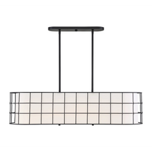 Load image into Gallery viewer, Savoy House Hayden 5 Light 42" Wide Linear Chandelier