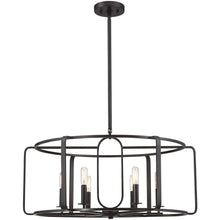 Load image into Gallery viewer, Santina 6-Light 28 inch English Bronze Chandelier Ceiling Light