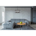 Santina 6-Light 28 inch English Bronze Chandelier Ceiling Light