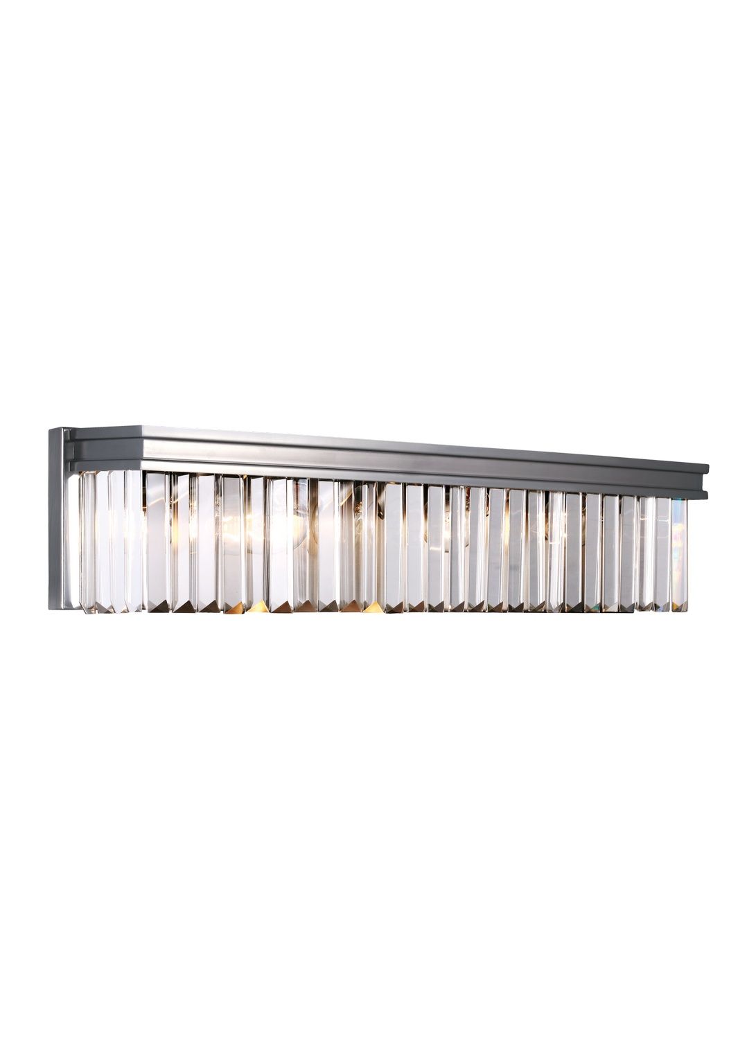 Four-Light Bath Sconce from Carondelet collection in Antique Brushed Nickel