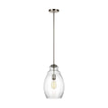 ONE-LIGHT PENDANT IN SATIN NICKEL