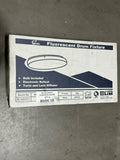 Fluorescent Drum Fixture - Box of 6 - White