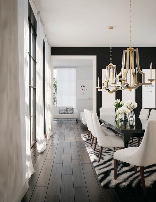 4 Light Chandelier (423041CG) by Capital