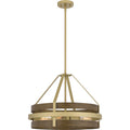 Gadsen 4 Light 20 inch Champagne Gold Pendant Ceiling Light