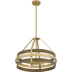 Gadsen 4 Light 20 inch Champagne Gold Pendant Ceiling Light
