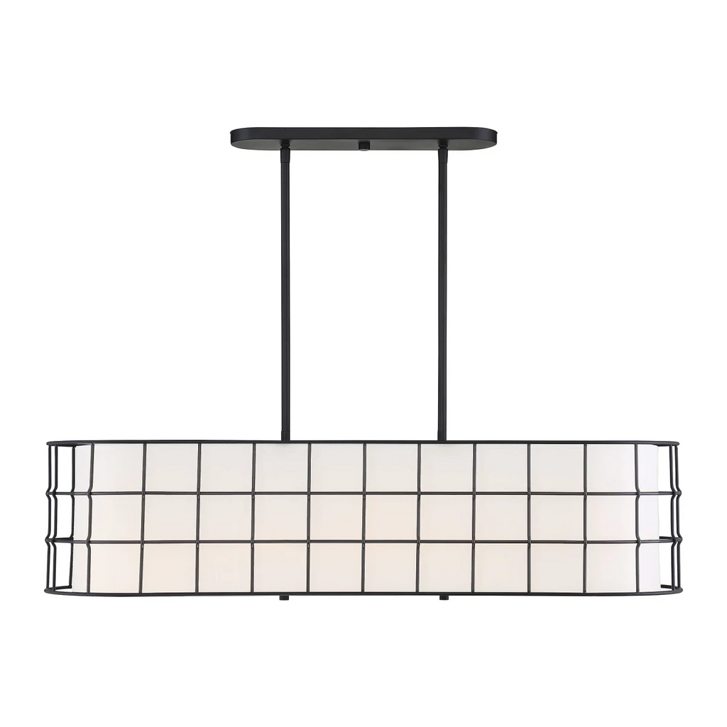 Savoy House Hayden 5 Light 42" Wide Linear Chandelier