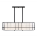 Savoy House Hayden 5 Light 42" Wide Linear Chandelier