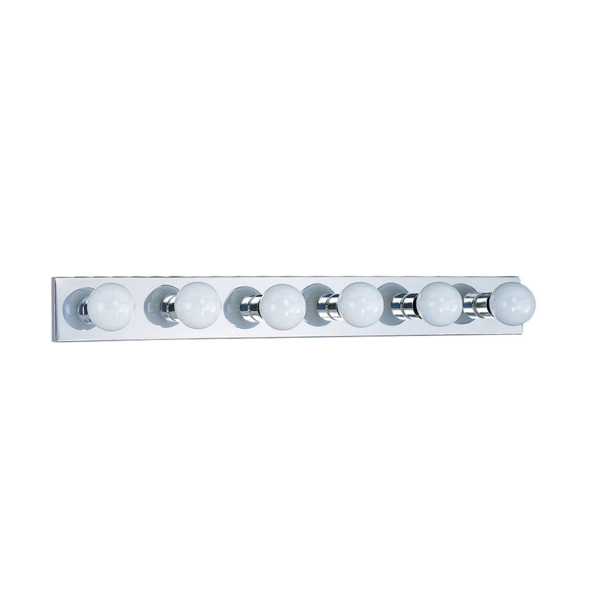 Center Stage 6-Light 36-inch Chrome Bath Vanity Wall Light